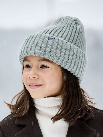 MAXIMO Mütze 'MINI-Beanie, Umschlag Ökotex'‌‌‌‌‌ in Grün