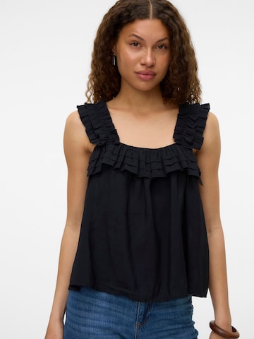 VERO MODA Blouse in Zwart: voorkant