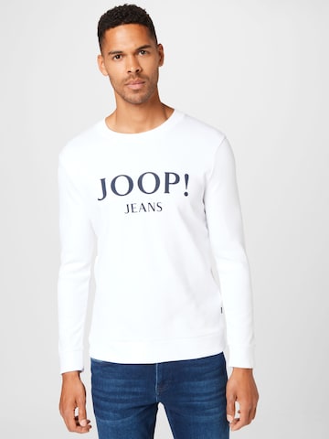 JOOP! Jeans Sweatshirt in White: front