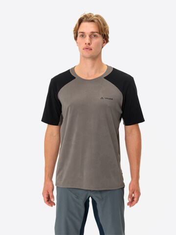 VAUDE Functioneel shirt 'Moab' in Bruin: voorkant