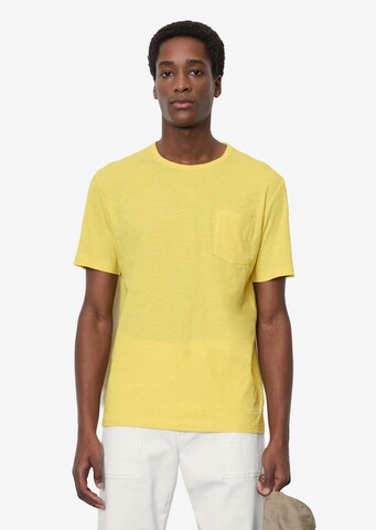 Marc O'Polo Тениска в жълто: отпред
