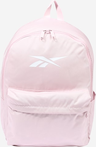 Reebok Sportovní batoh – pink: přední strana
