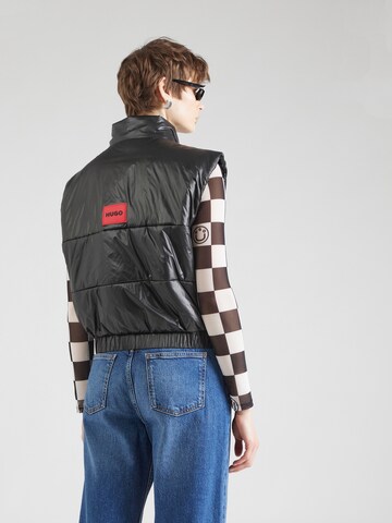 HUGO Weste 'Felere-2' in Schwarz