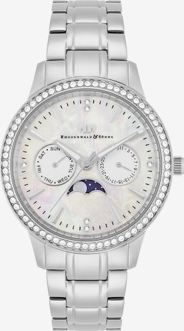 Montre à affichage analogique Rhodenwald & Söhne en argent : devant