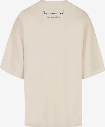 Merchcode Shirt 'Love Yourself First' in Weiß