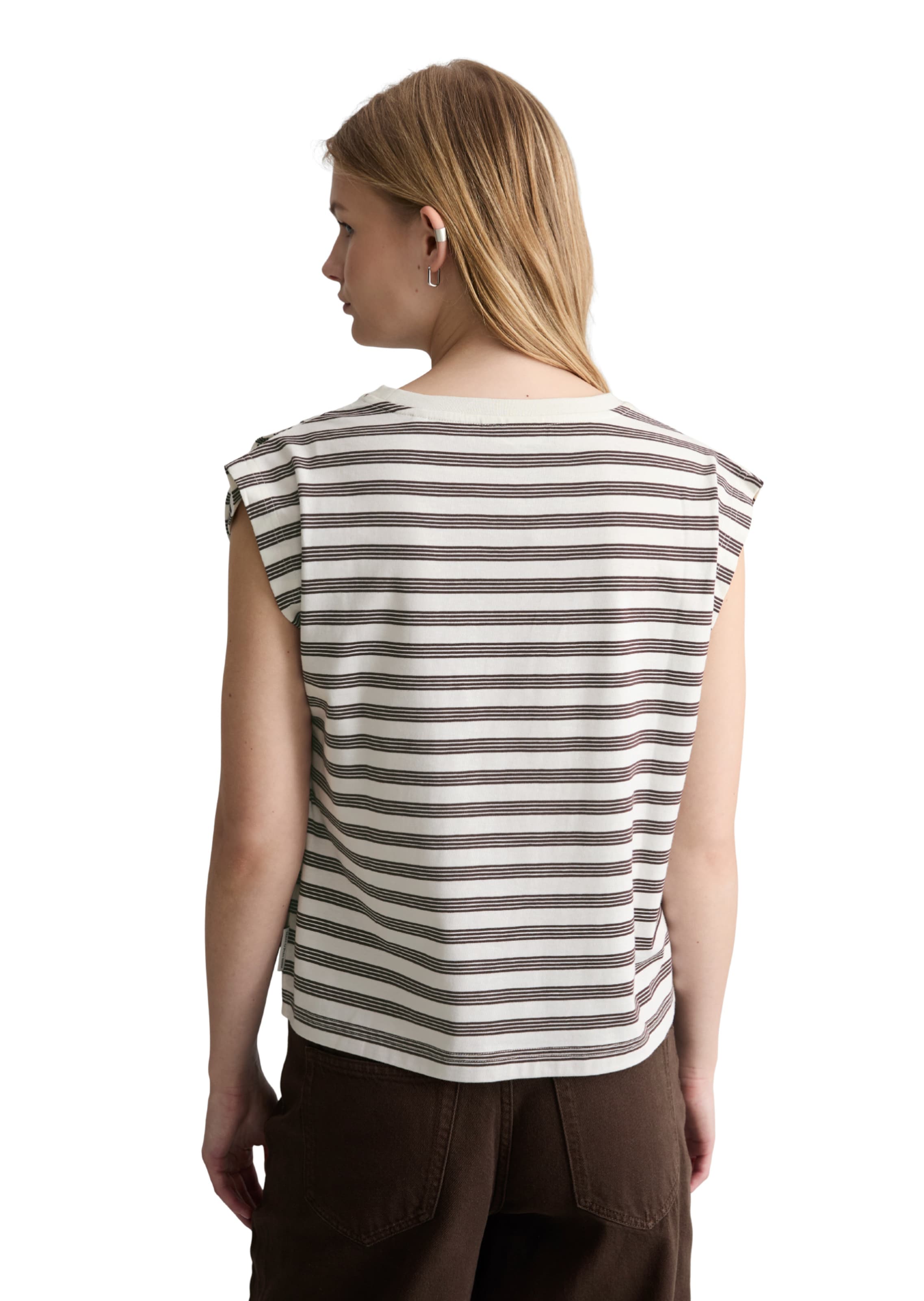 Marc O'Polo DENIM T-Shirt in Weiß