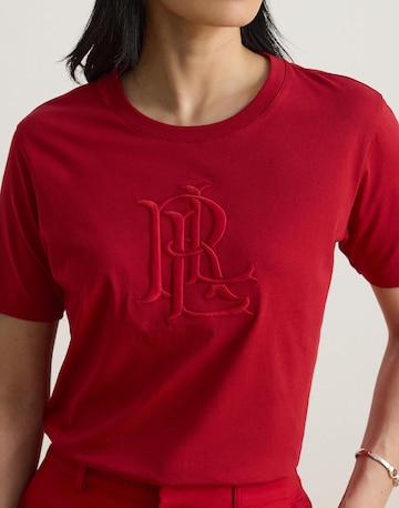 raudona Lauren Ralph Lauren Marškinėliai
