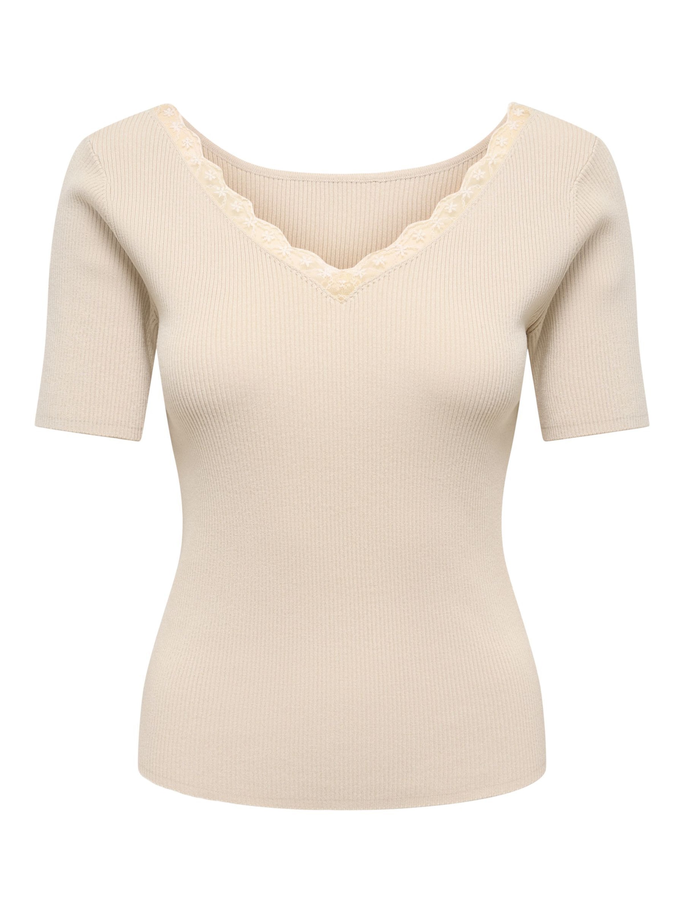JDY Shirts 'JDYNanna' i beige: forside