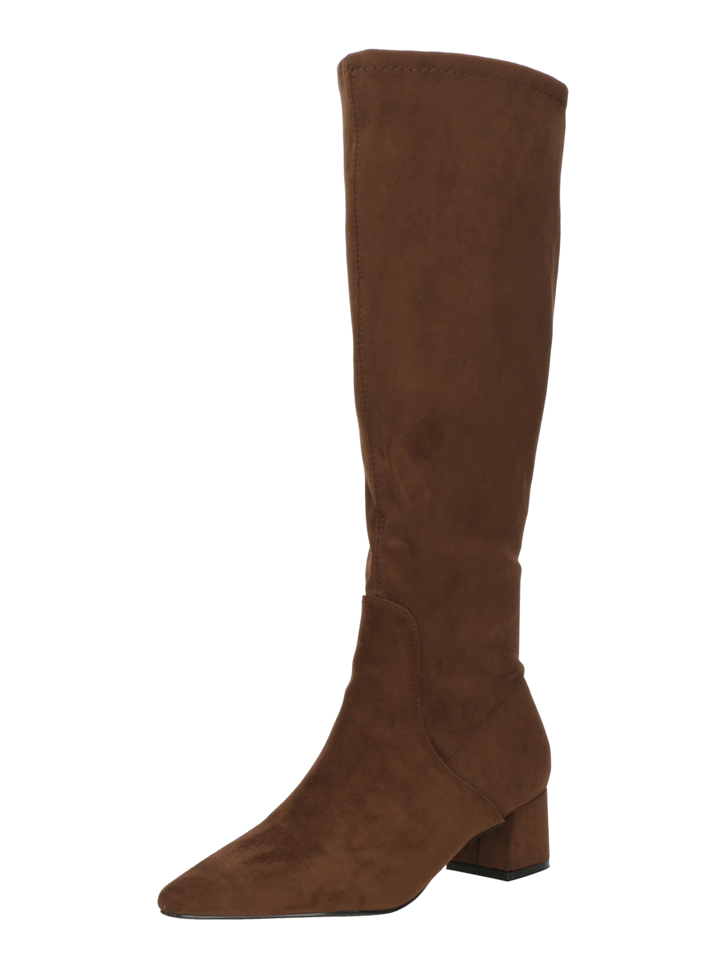 Bottes 'Lena' POSH by Poelman en marron : devant