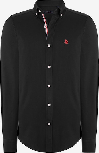 Camicia business Giorgio di Mare di colore rosso / nero, Visualizzazione prodotti