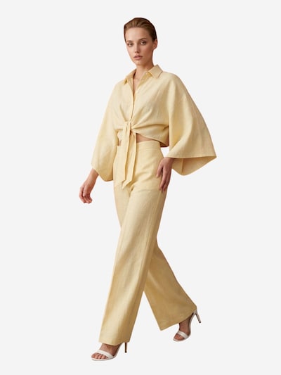My fashion Tenue d'intérieur 'Zweiteiliges Set' en S en jaune citron, Vue avec produit