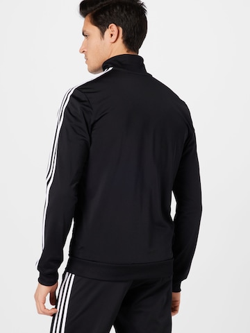 ADIDAS SPORTSWEAR - Fato de treino 'Essentials 3-Stripes' em preto