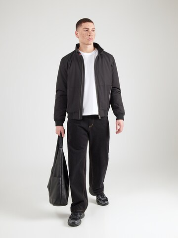 Veste mi-saison LERROS en noir