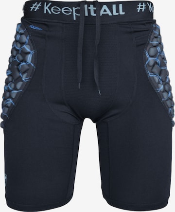 KEEPERsport Workout Pants in Blue: front