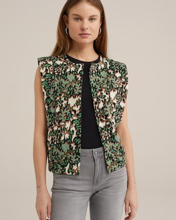 Gilet di WE Fashion in verde: frontale