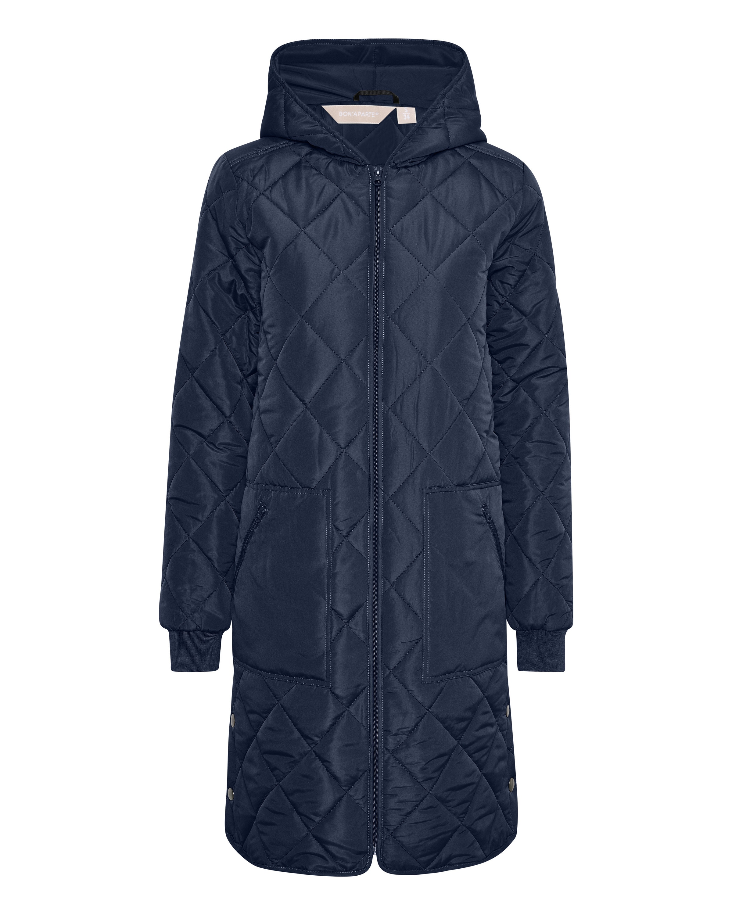 Kaffe Winter Coat in Blue: front