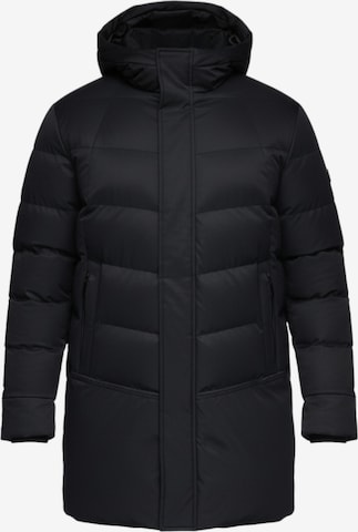 Ombre Winterjacke in Schwarz: Vorderseite