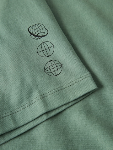Tricou 'NKMNELSON' de la NAME IT pe verde