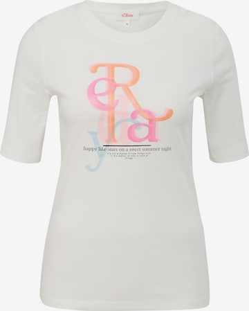 s.Oliver Shirt in White: front