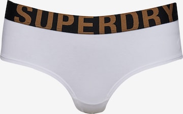 Slip Superdry en blanc : devant