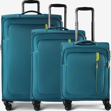 American Tourister Kofferset 'Nitestream' in Blau: Vorderseite
