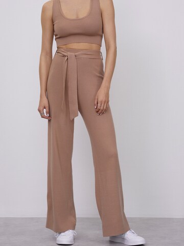 LeGer by Lena Gercke Loose fit Pants 'Talea' in Beige: front