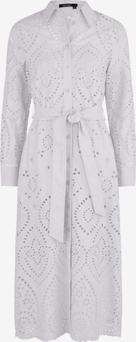 MARC AUREL Shirt Dress in White: front