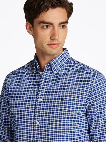 TOMMY HILFIGER Regular Fit Hemd 'HERITAGE' in Blau