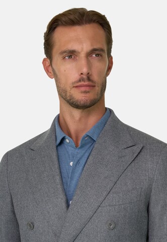Boggi Milano Regular fit Colbert in Grijs: voorkant