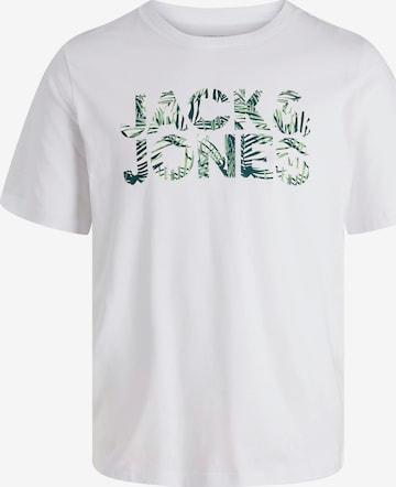 Jack & Jones Junior - Camiseta 'JJEJEFF' en blanco: frente
