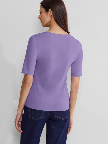 STREET ONE Shirt in Purple