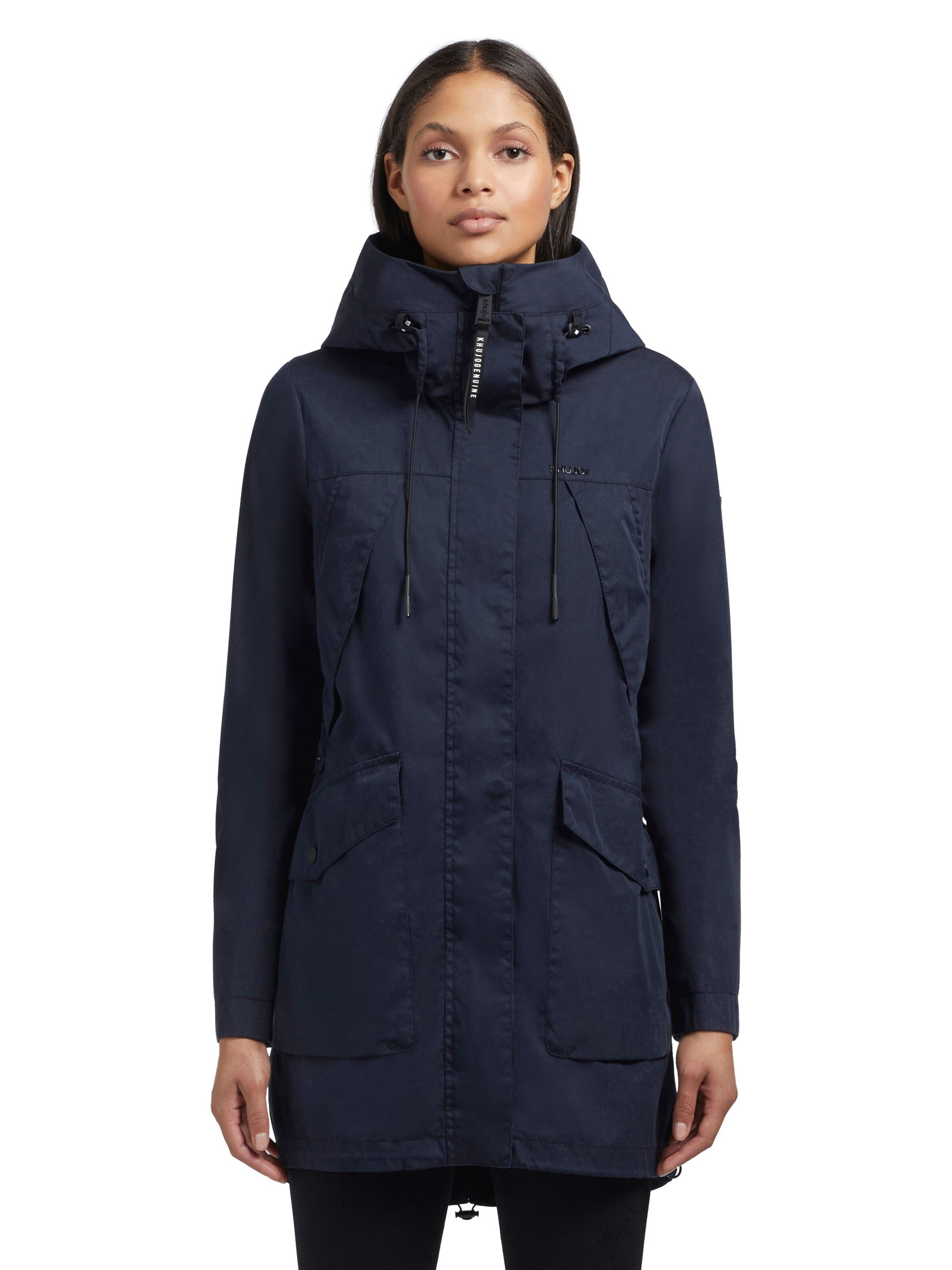 Parka di mezza stagione di khujo in blu