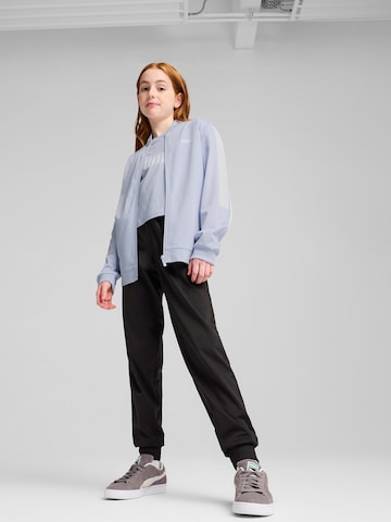 PUMA Joggingpak in Blauw: voorkant