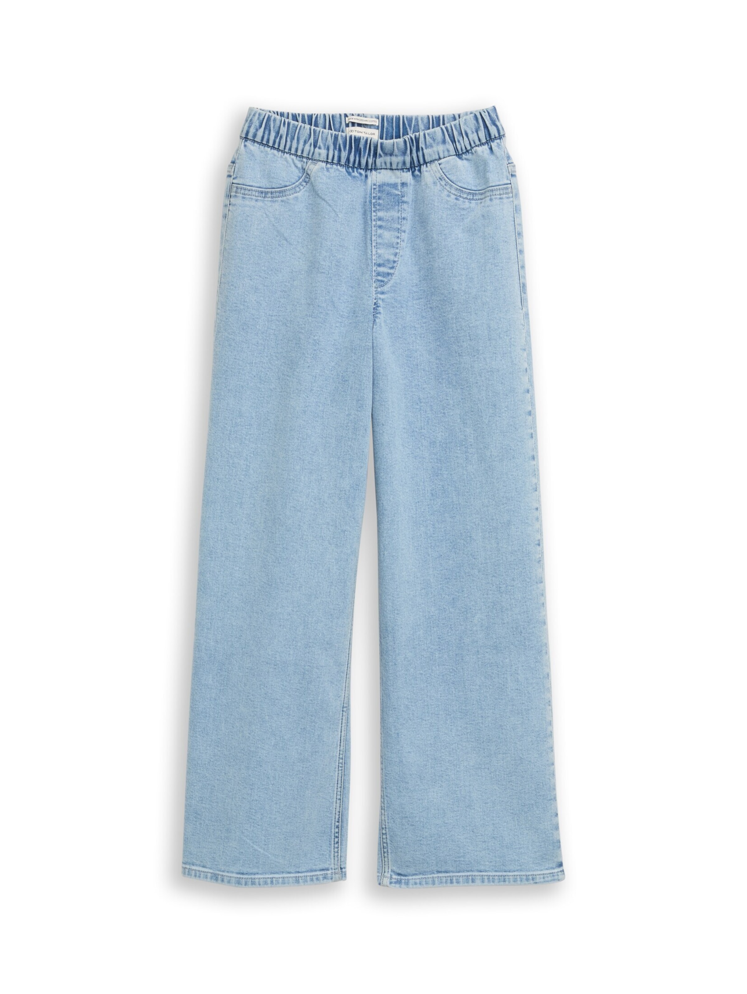 TOM TAILOR Wide Leg Jeans in Blau: Vorderseite