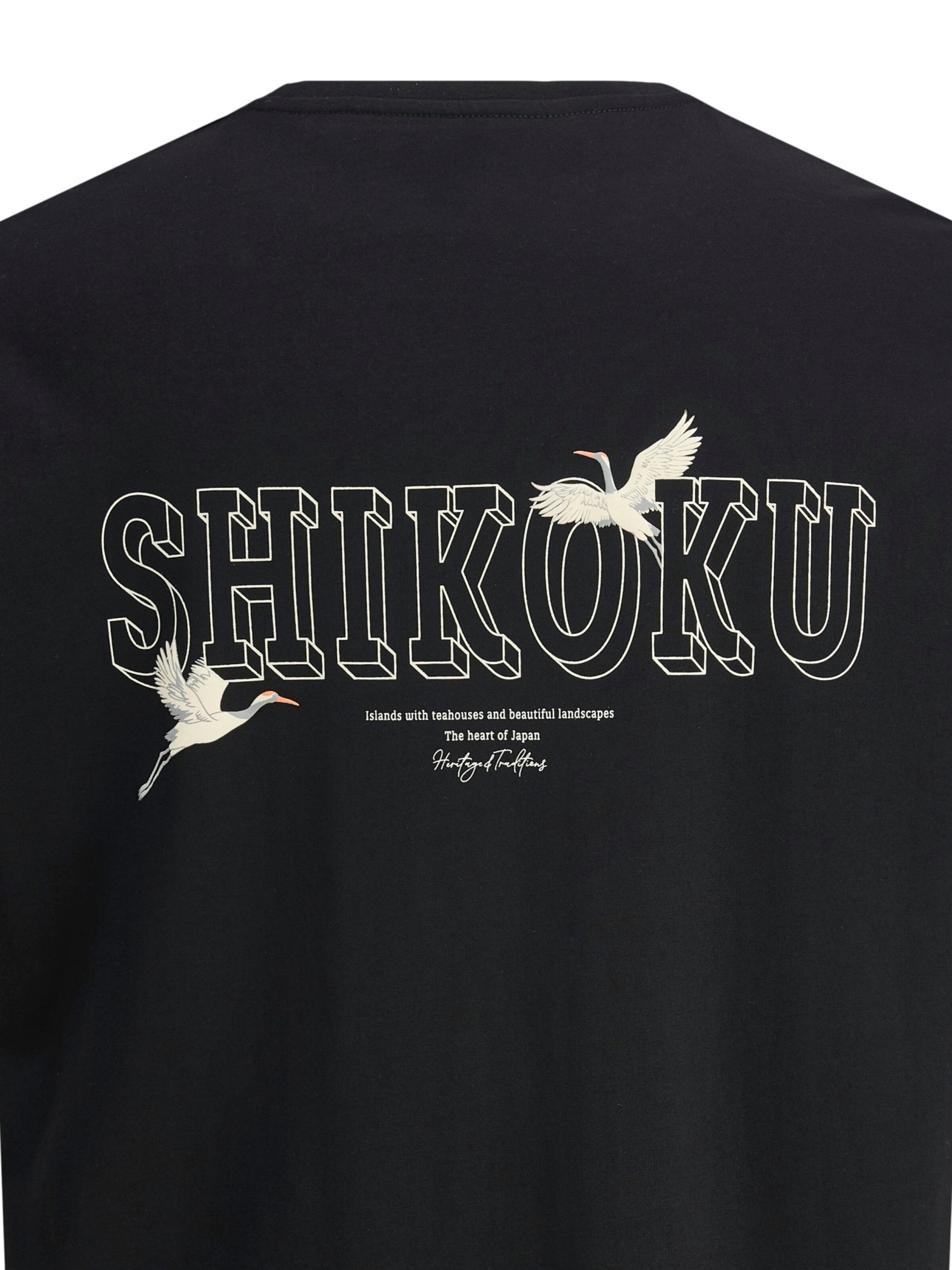 JACK & JONES Shirt 'Kenji' in Black