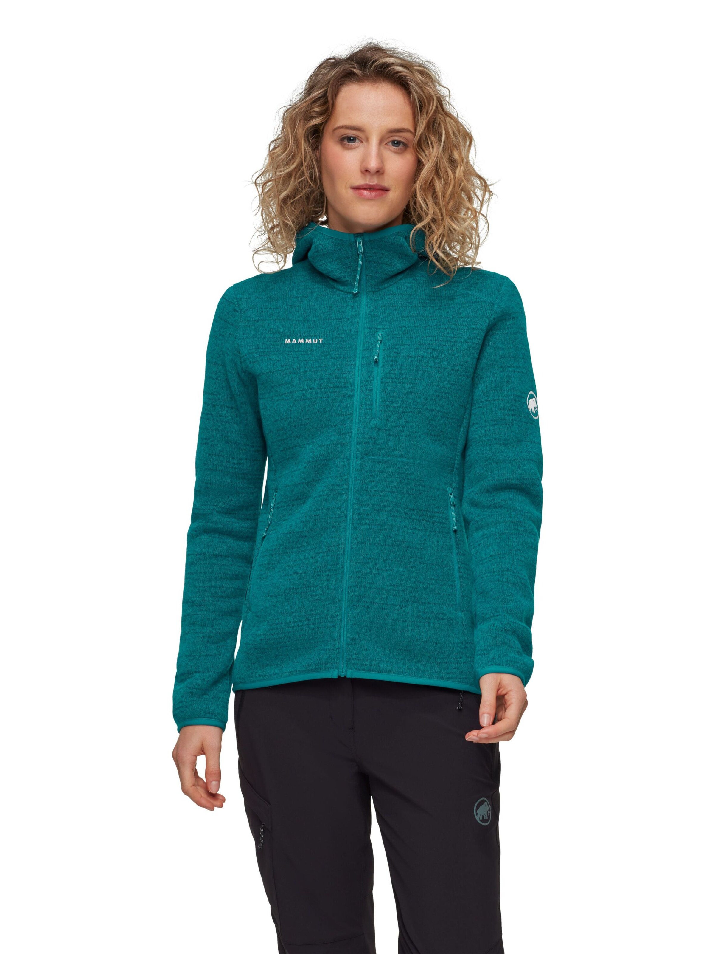 MAMMUT Fleecejacke in Grün: Vorderseite
