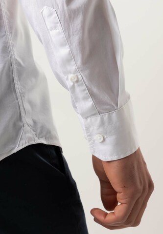 Black Label Shirt Regular Fit Businesshemd 'POPLIN' in Weiß