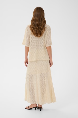 CULTURE Nederdel 'Kine' i beige