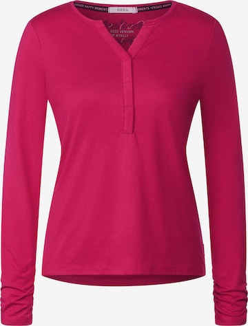 CECIL - Camisa em rosa: frente