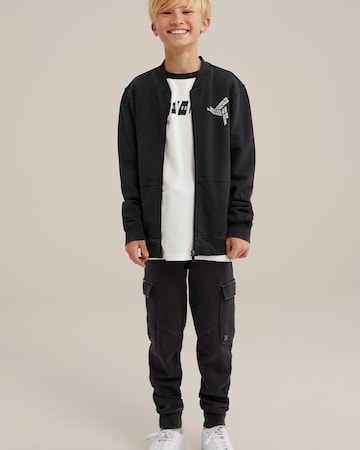 WE Fashion Конический (Tapered) Штаны в Серый