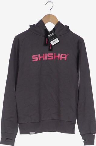 SHISHA Sweatshirt & Zip-Up Hoodie in L in Grey: front