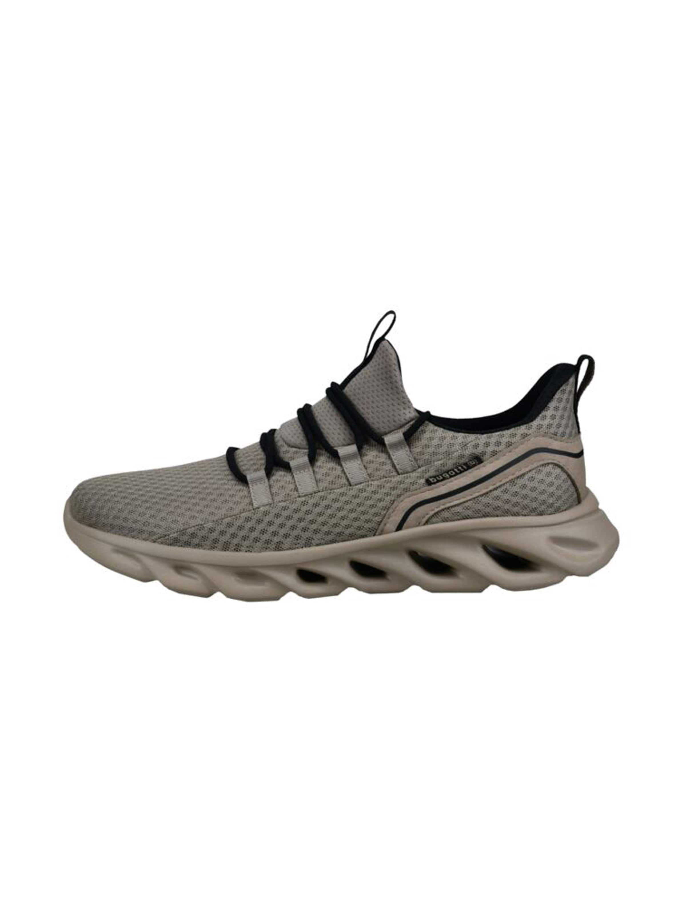 Sneaker low de la bugatti pe gri: lateral