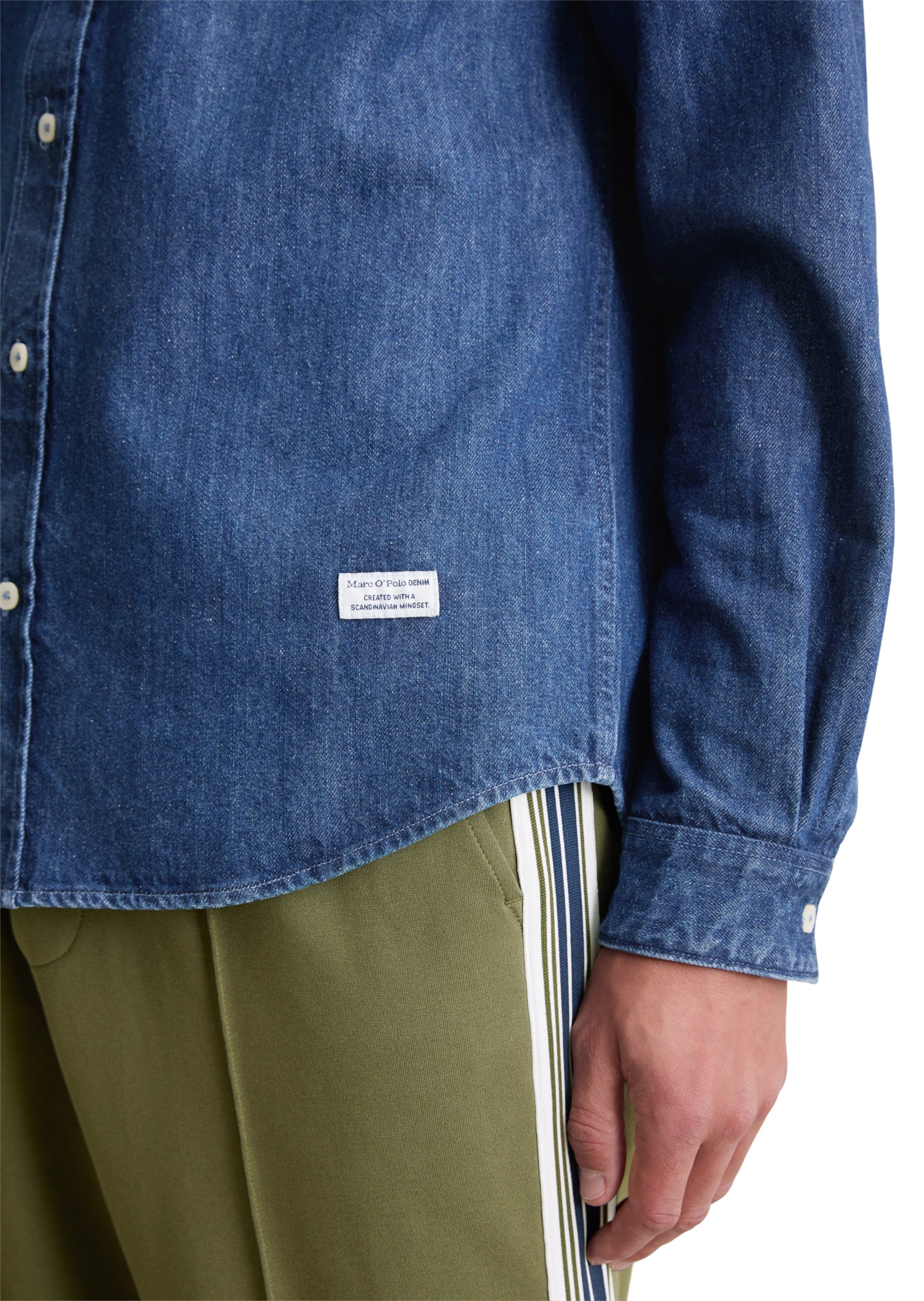 Marc O'Polo DENIM Regular fit Overhemd in Blauw
