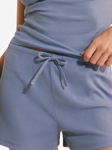 ETAM Short Pajama Set 'JOANI' in Blue