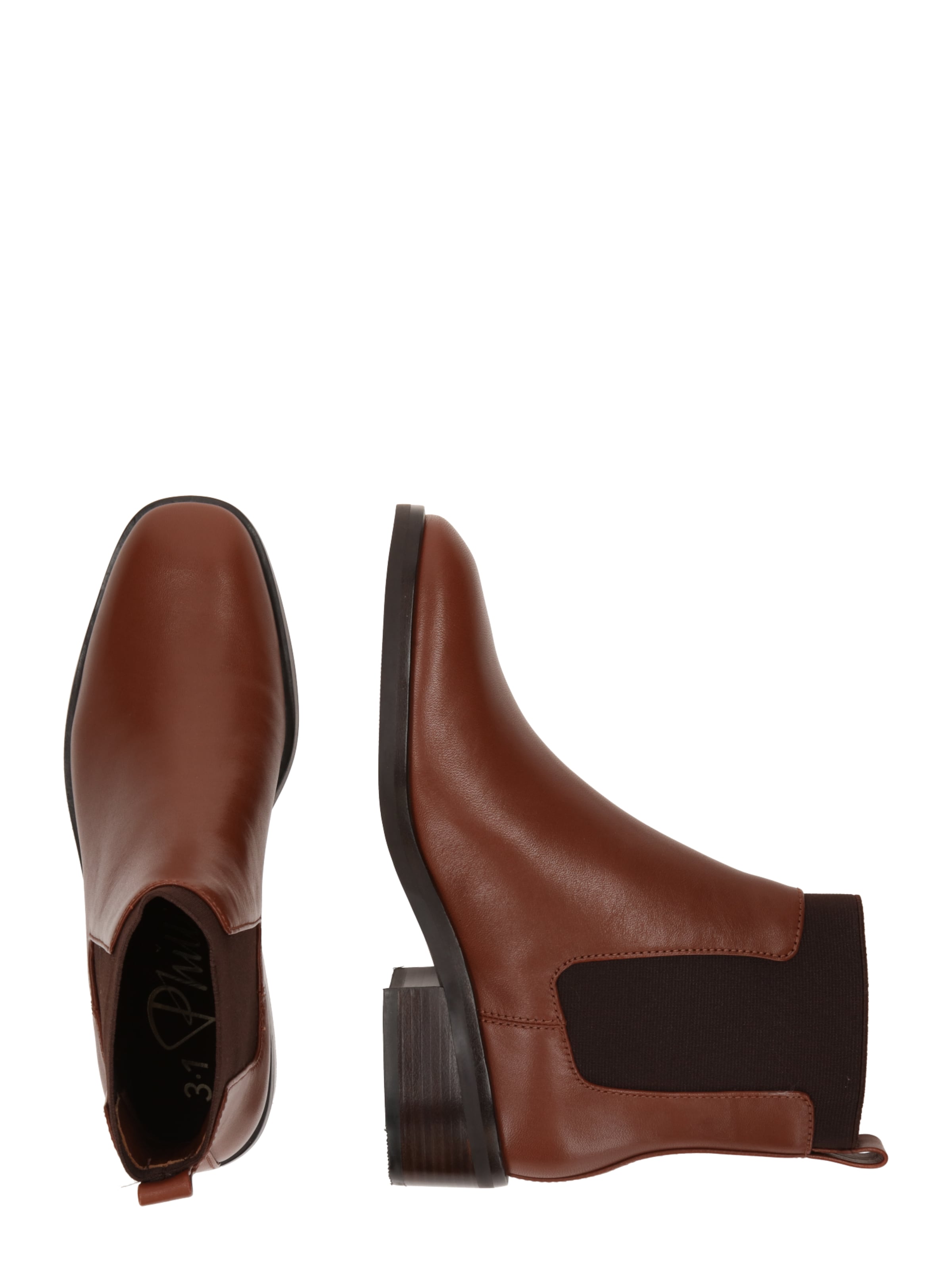Chelsea Boots 3.1 Phillip Lim en marron