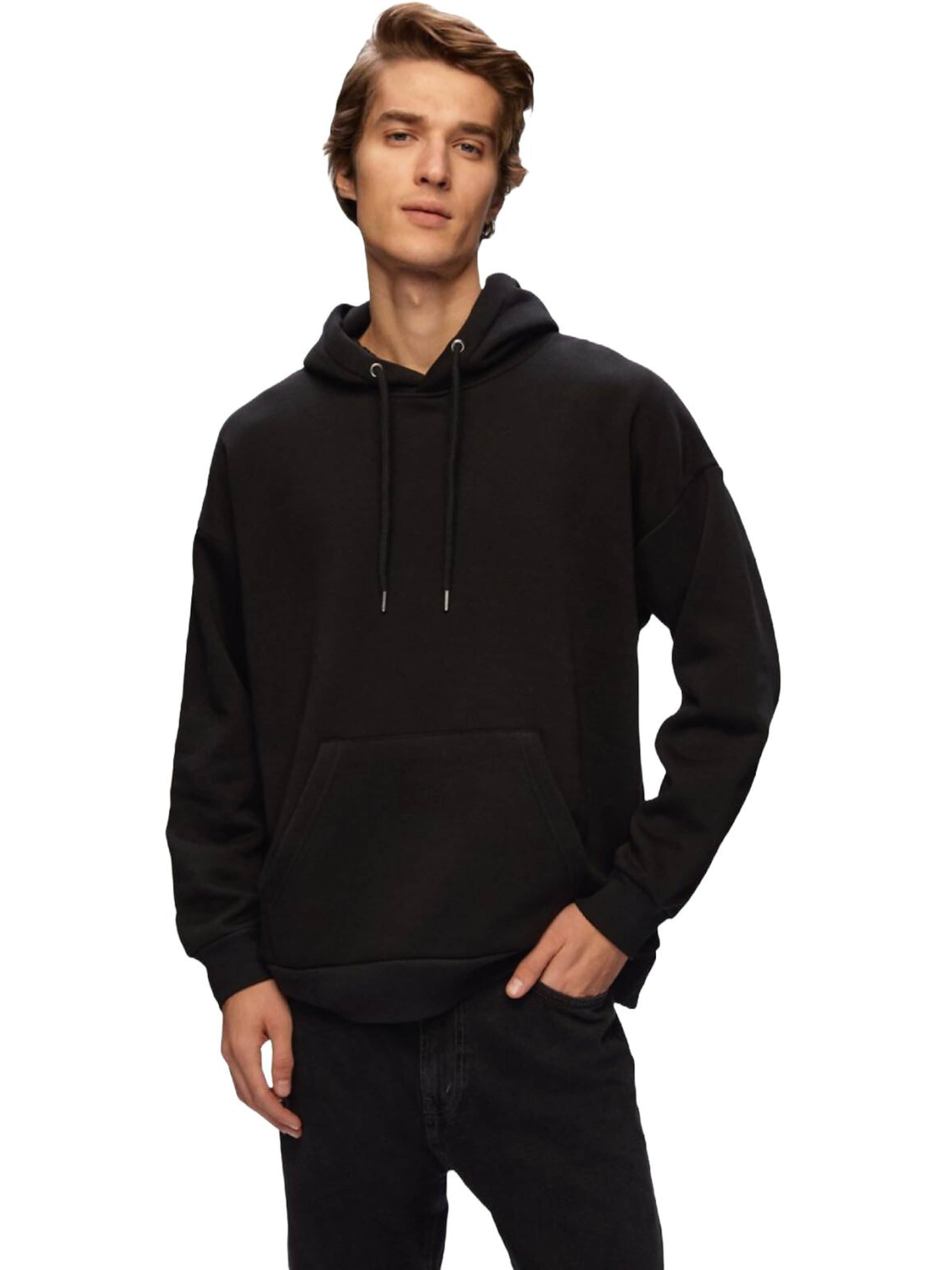LTB Jeans - Sudadera 'LTB Jeans Herren-Sweatshirt' en negro