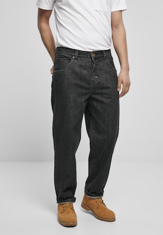 SOUTHPOLE Loosefit Jeans i svart: framsida