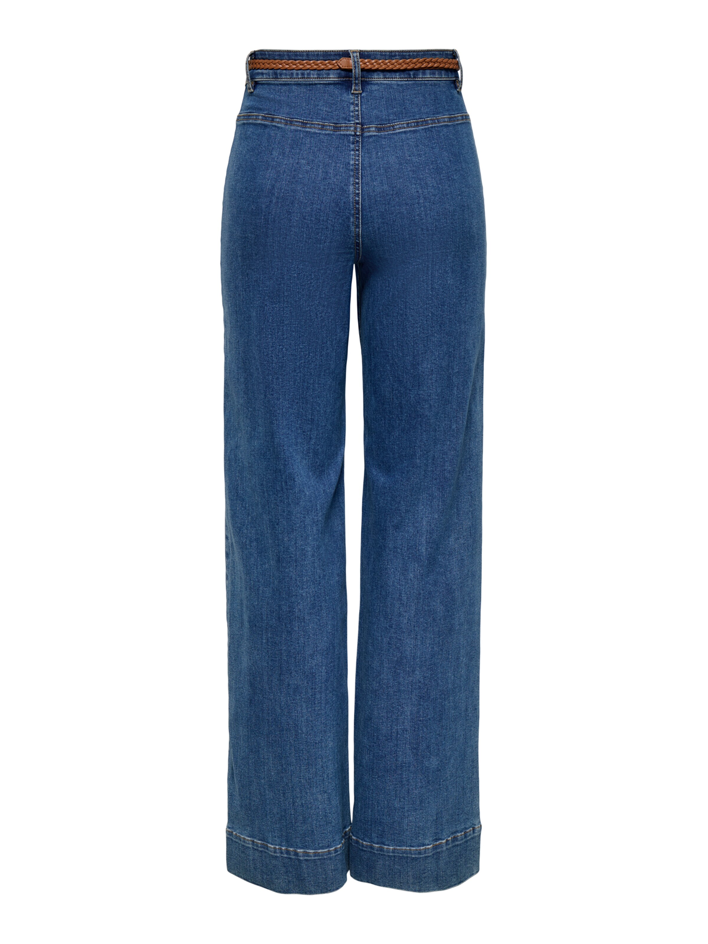 ONLY Laiad sääred Teksapüksid 'ONLWAUW', värv sinine