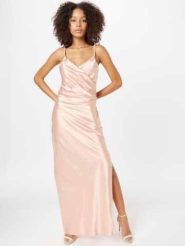 SISTERS POINT Evening Dress in Beige: front