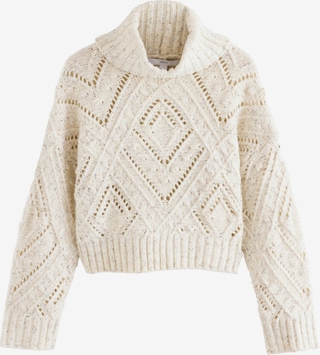 Next Pulóver - bézs: elől